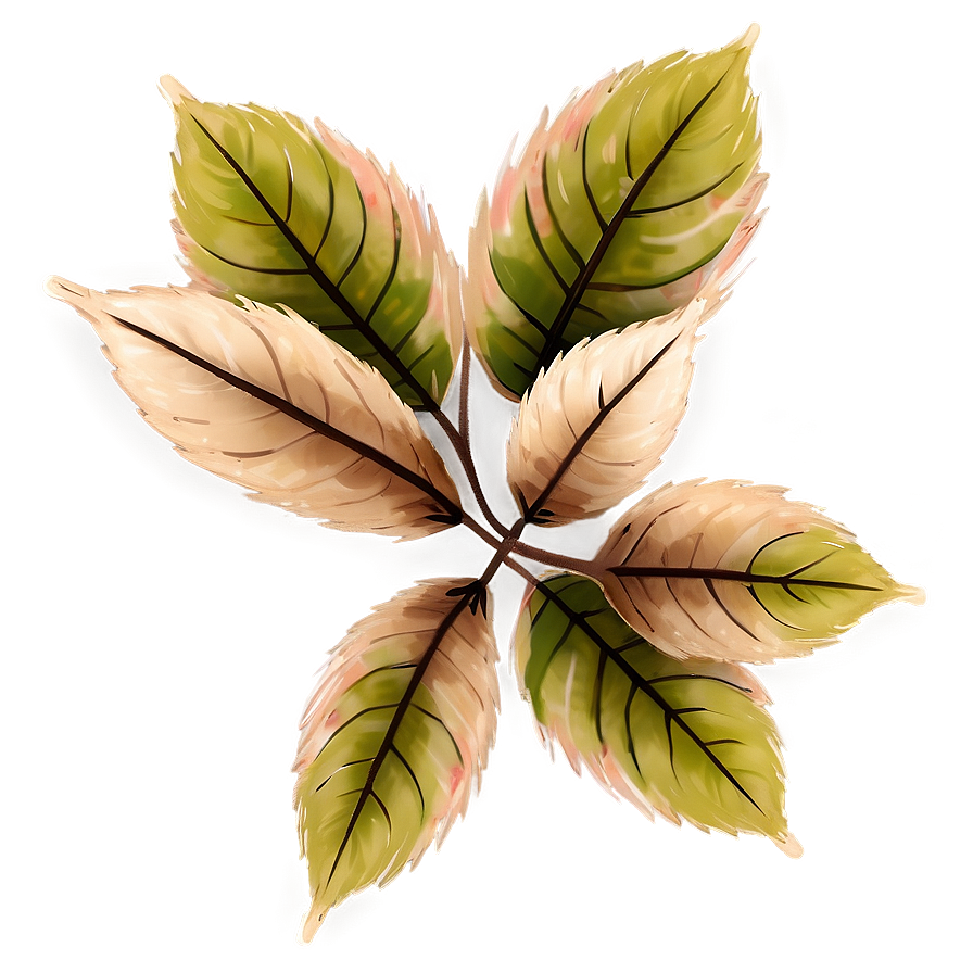 Rustic Leaves Png Iup PNG