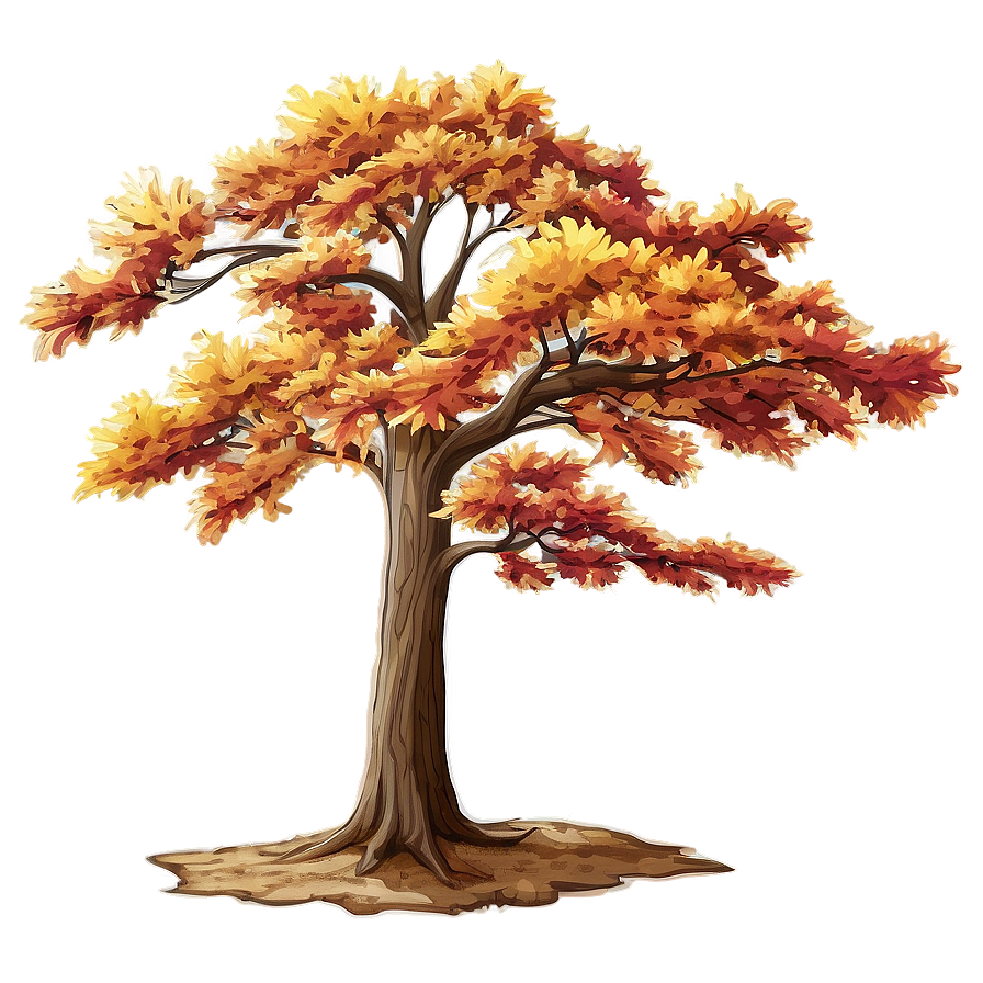 Rustic Maple Tree Landscape Png 88 PNG