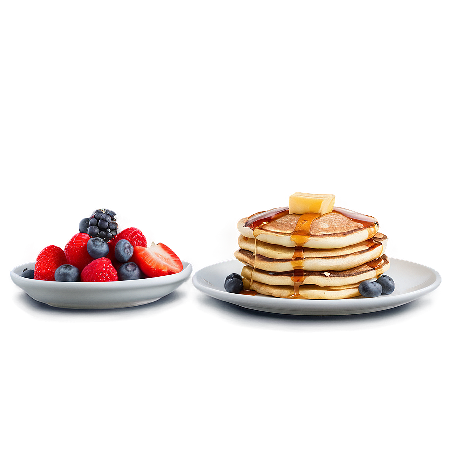 Rustic Pancake Presentation Png 05242024 PNG