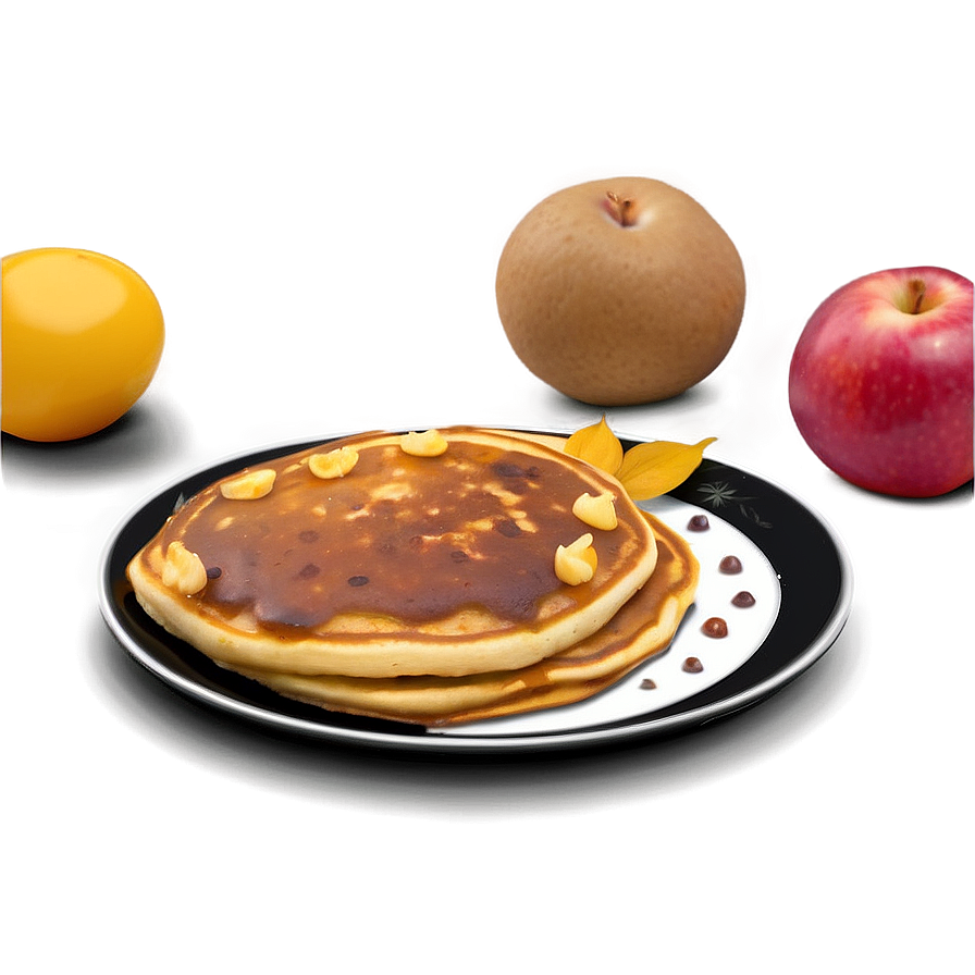 Rustic Pancake Presentation Png Ihq5 PNG