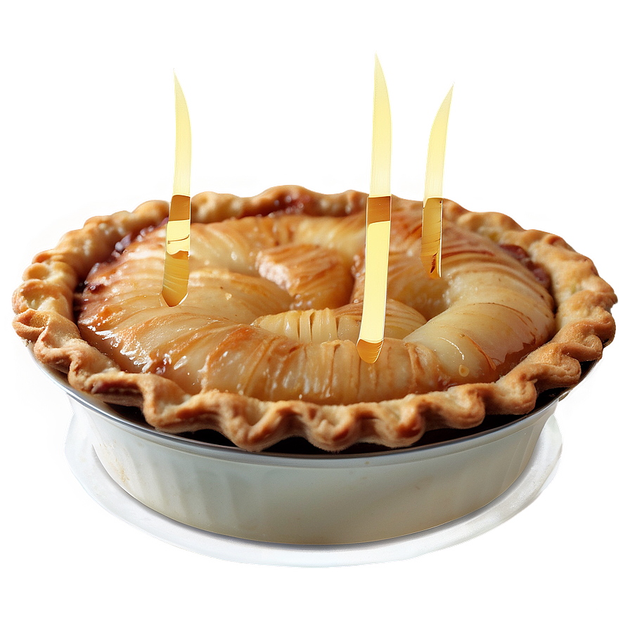 Rustic Pear Pie Png 05232024 PNG
