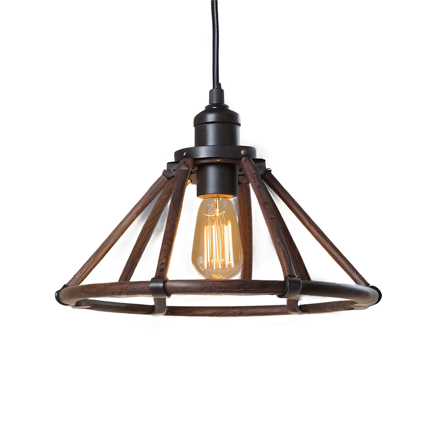 Rustic Pendant Light Png 06262024 PNG