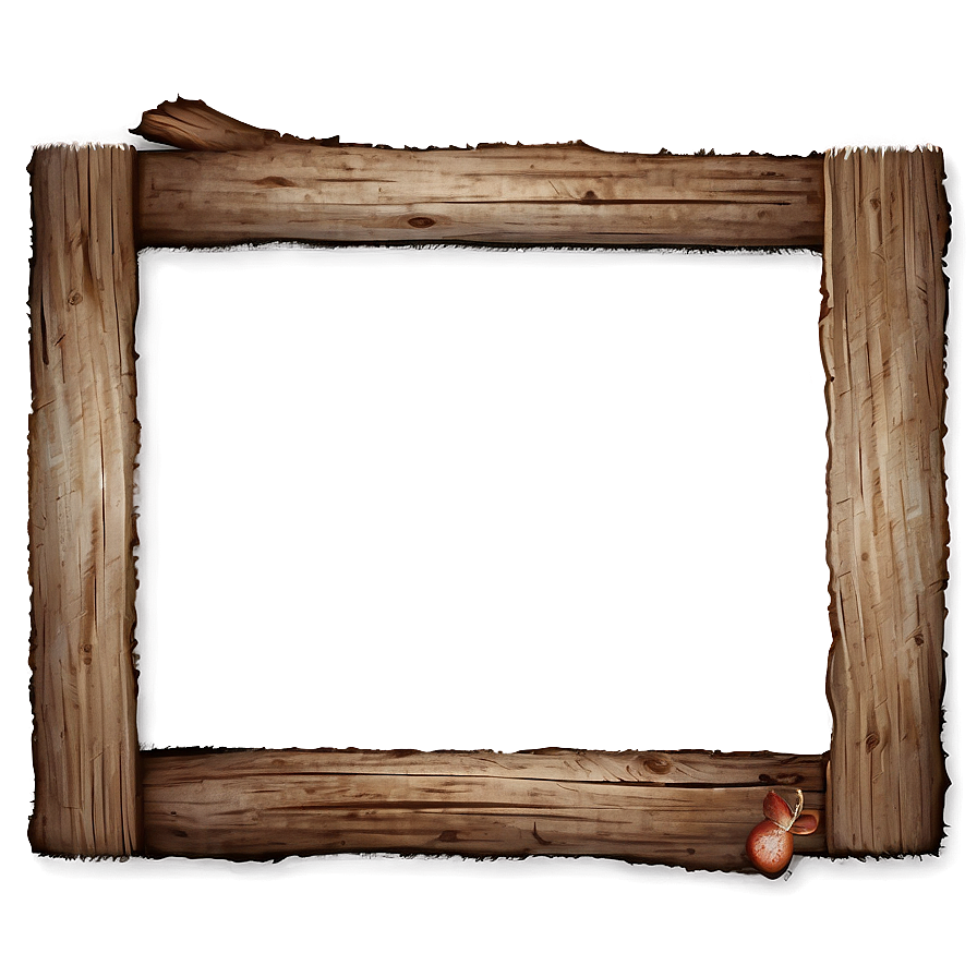 Rustic Photo Border Png Euf98 PNG