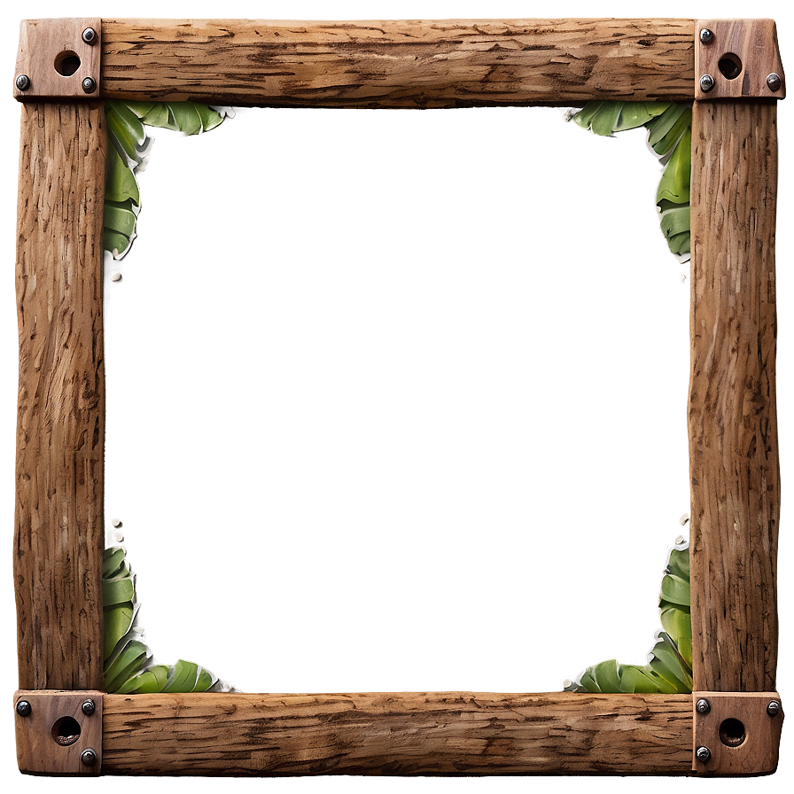 Rustic Photo Border Png Ssb61 PNG