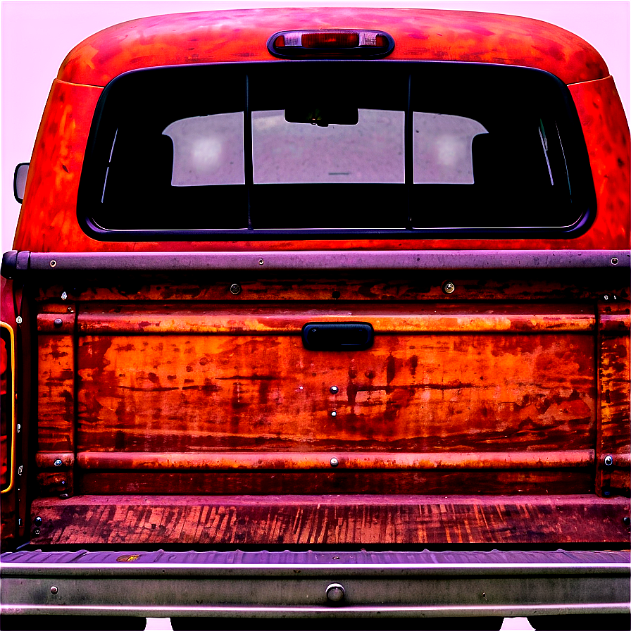 Rustic Pickup Truck Png Pie PNG