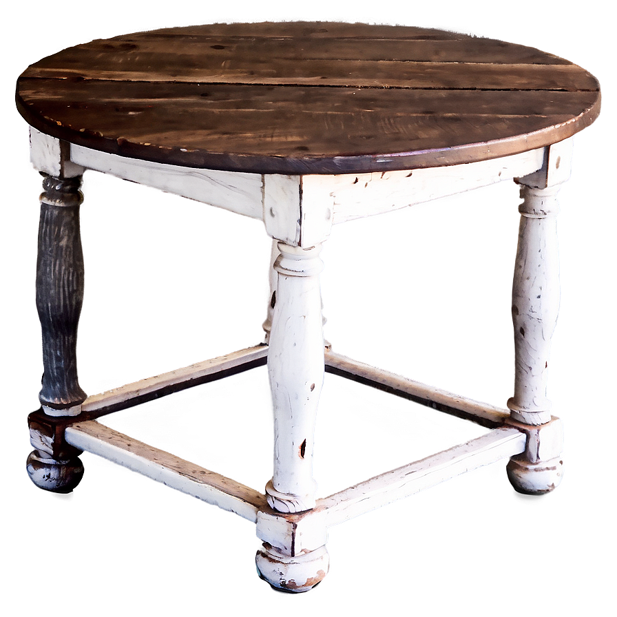 Rustic Round Table Charm Png Mby7 PNG