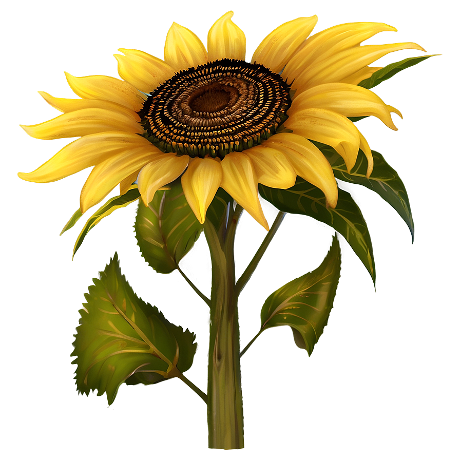 Rustic Sunflower Png Kga59 PNG