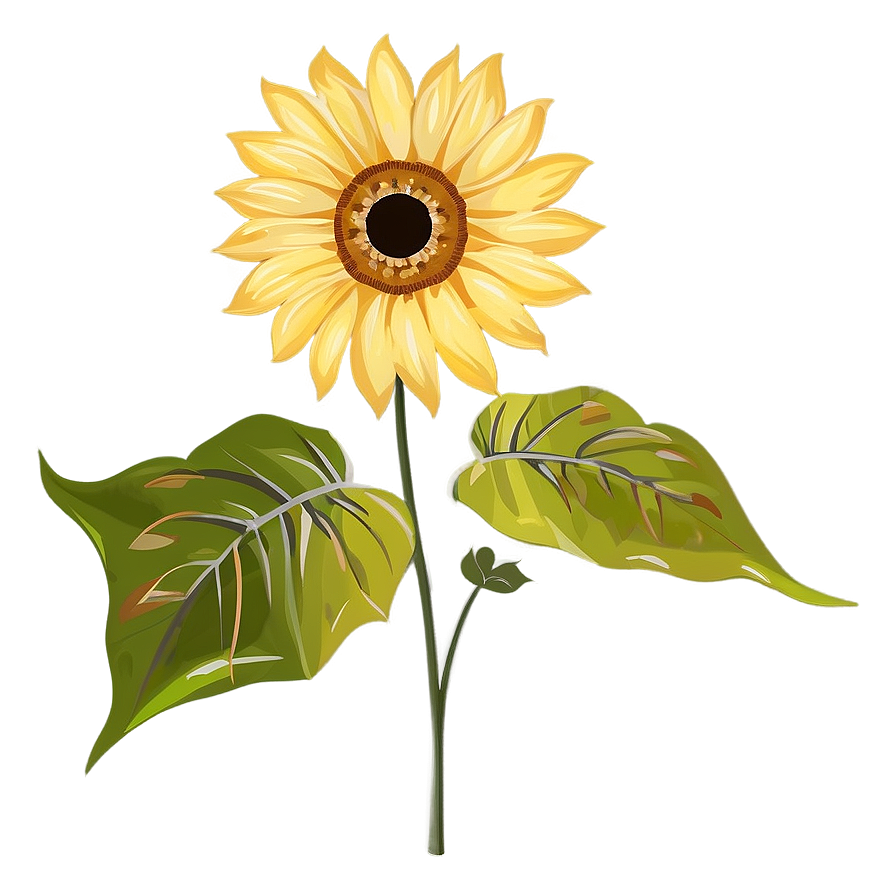 Rustic Sunflower Transparent Png 20 PNG