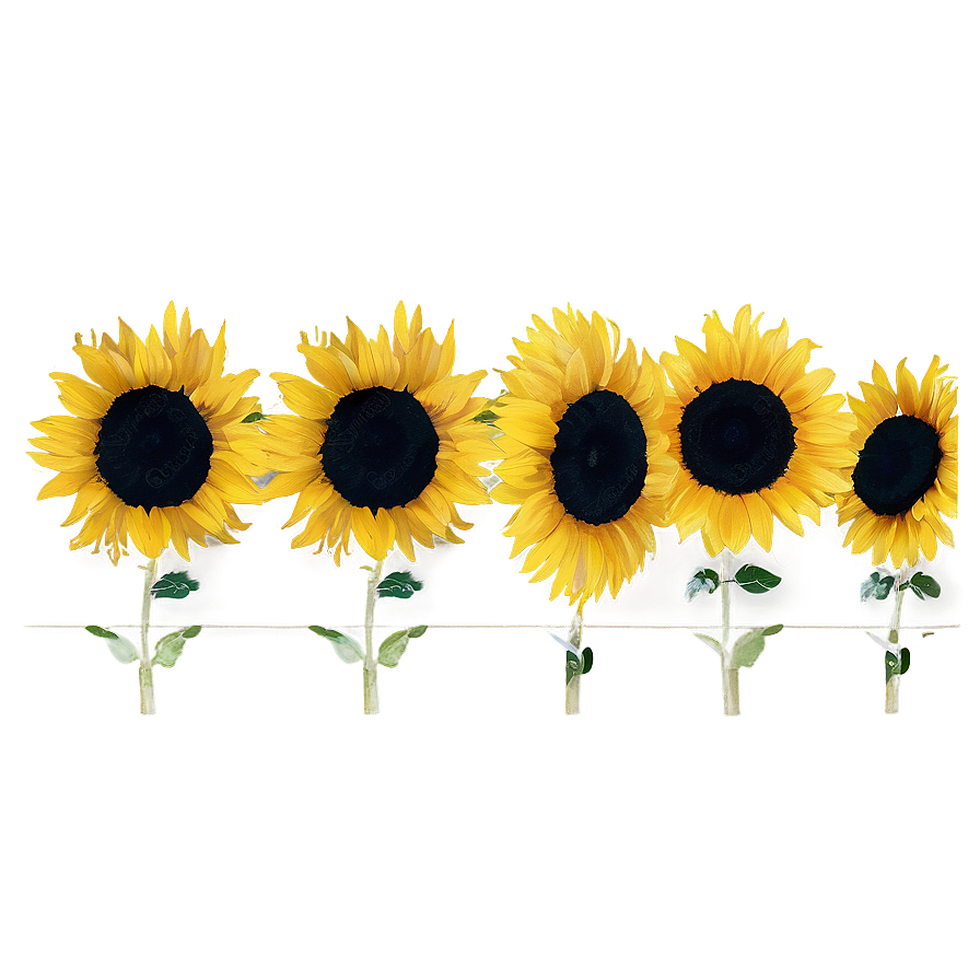 Rustic Sunflower Transparent Png Vvc72 PNG