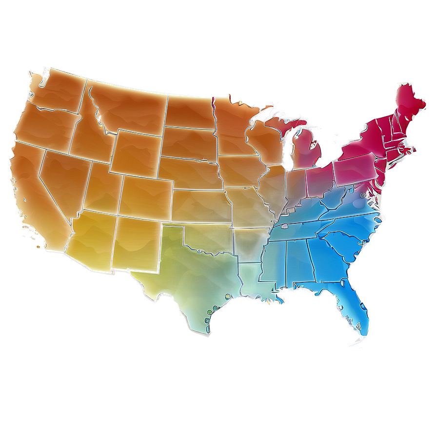 Rustic Usa Map Png Qnw34 PNG