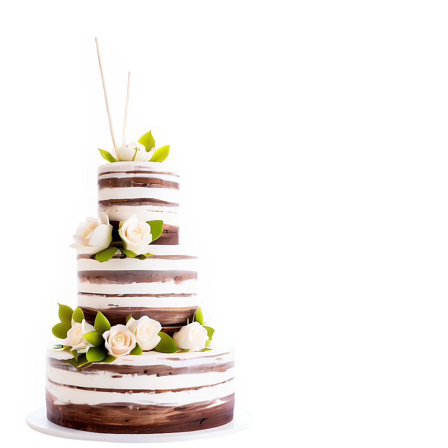 Rustic Wedding Cake Png Uop PNG