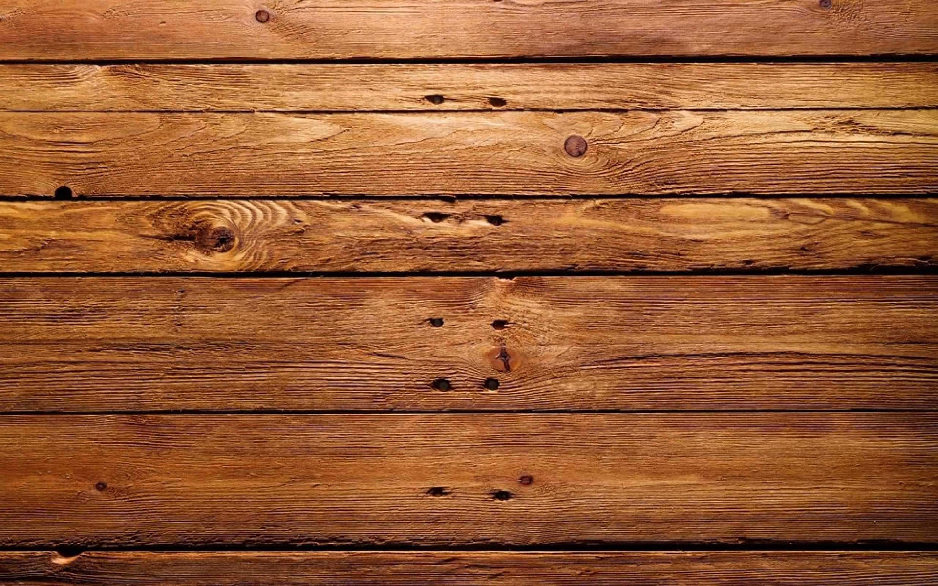 Rustisk træbaggrund træoverflade med huller