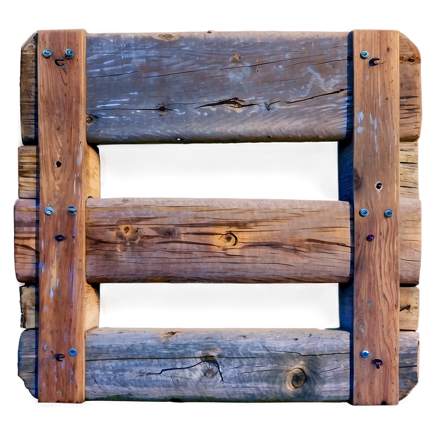 Rustic Wood Board Png 06212024 PNG