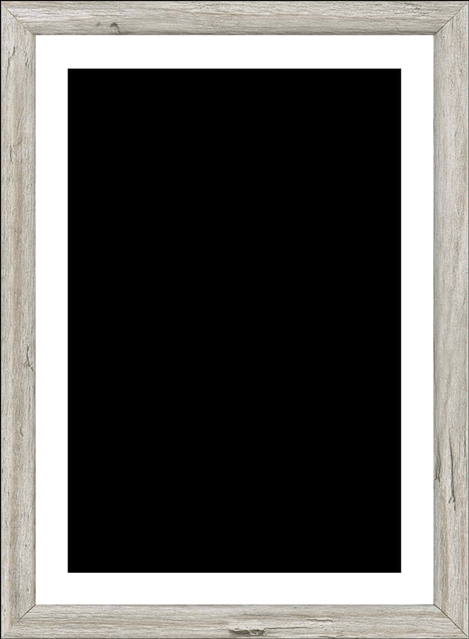 Rustic Wooden Photo Frame SVG