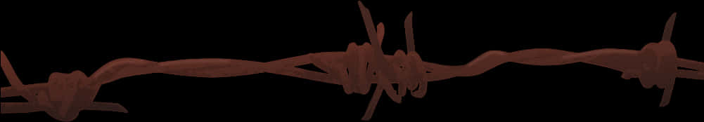 Rusty Barbed Wire Texture PNG