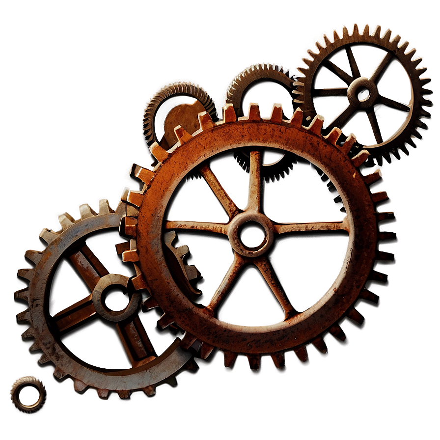 Rusty Gears Png 53 PNG