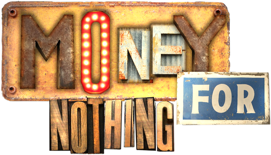 Rusty Sign Money For Nothing PNG