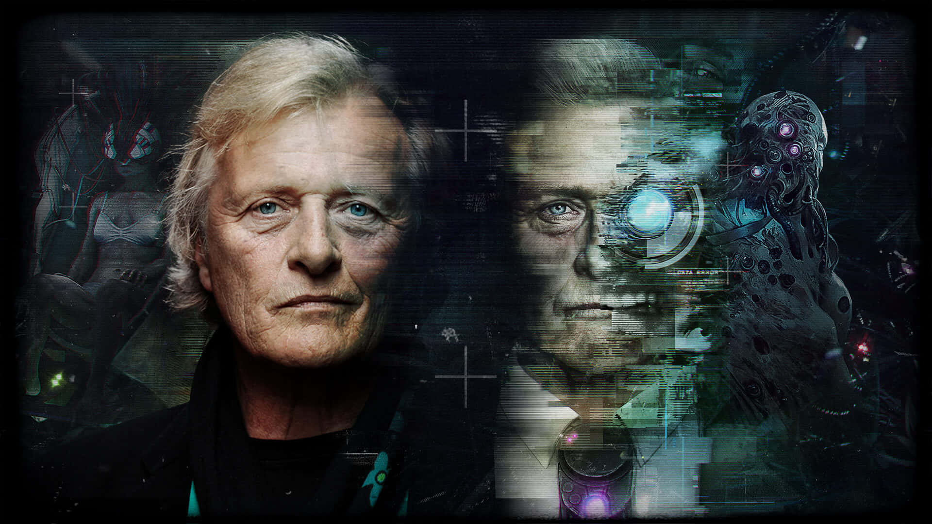 Rutger Hauer Side By Side Photo Observer Video Game Wallpaper
