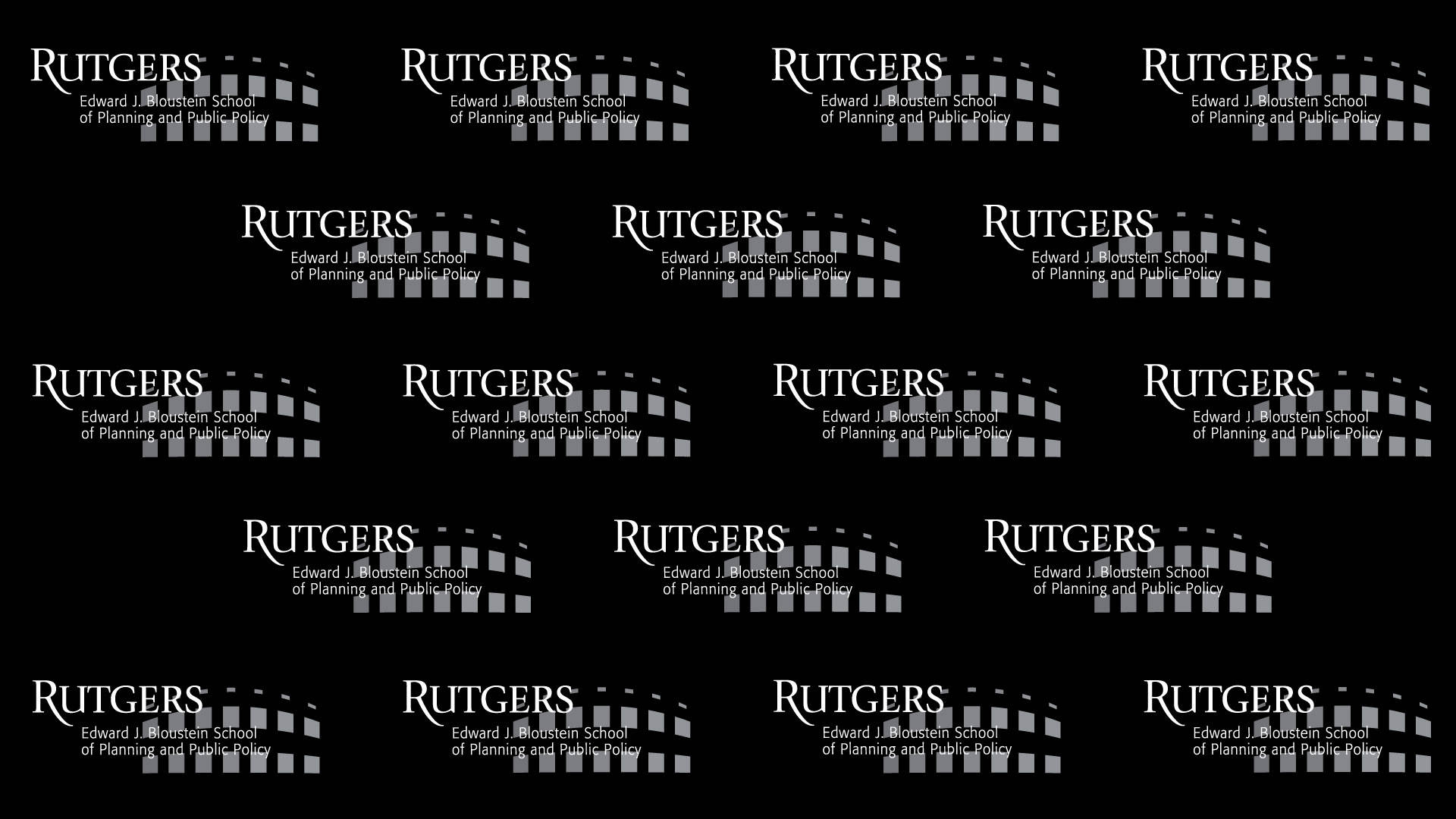 Rutgers sort Bloustein Skole Baggrund: Wallpaper