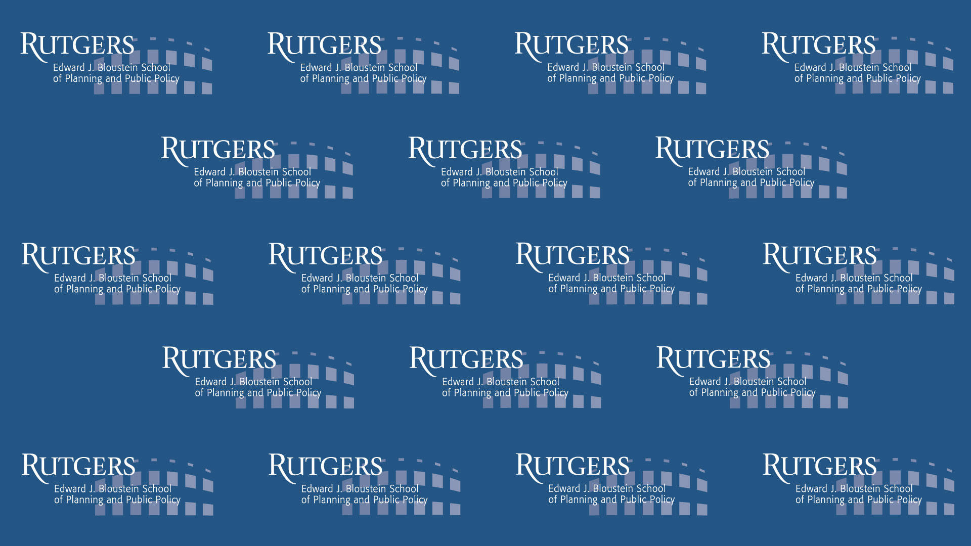 Fondode Pantalla De La Escuela Bloustein En Azul Rutgers Fondo de pantalla