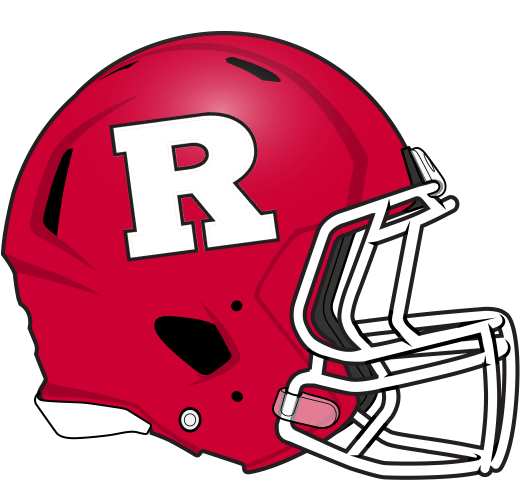 Rutgers Football Helmet Graphic PNG