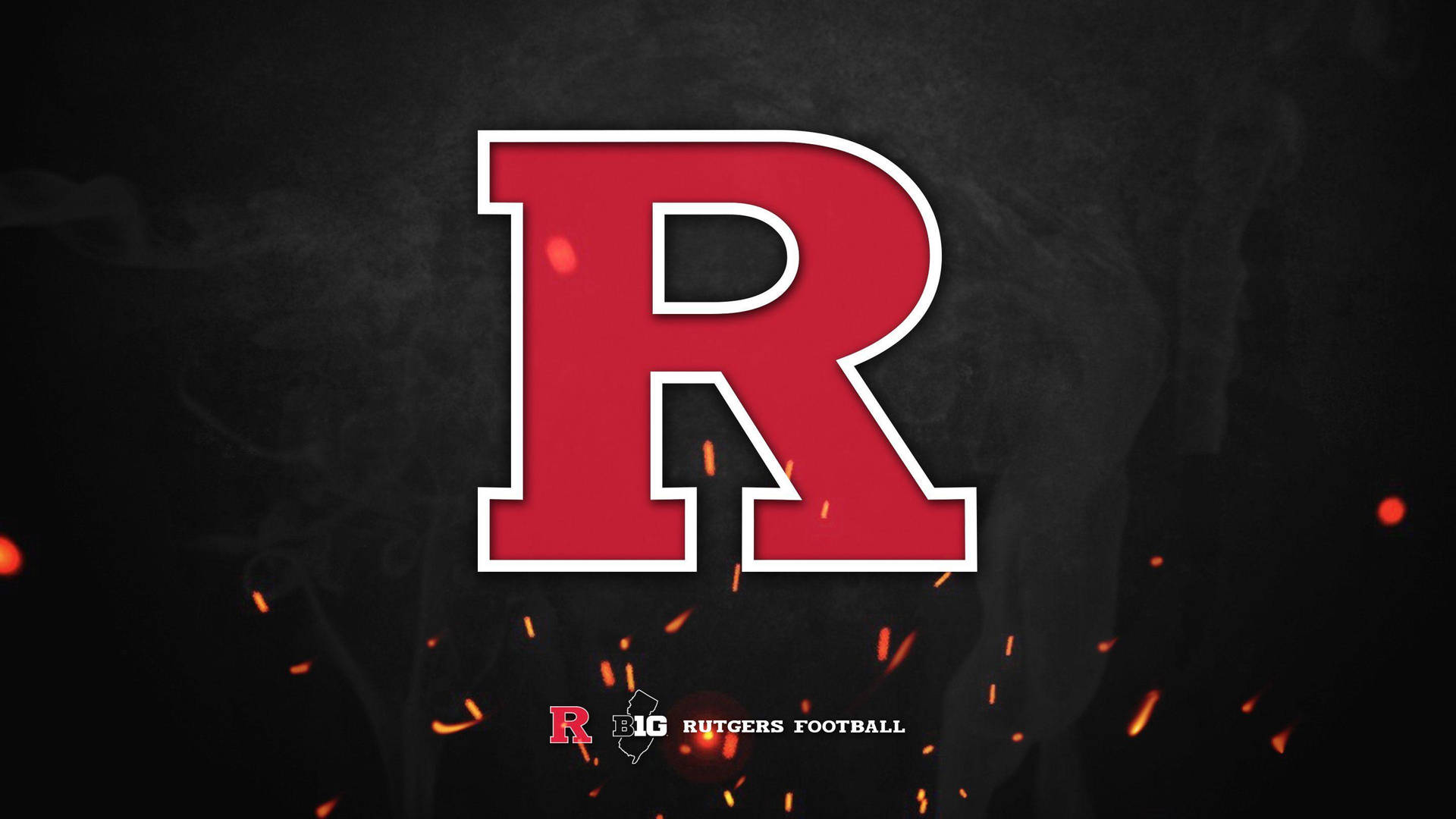 Rutgers R Logo Wallpaper