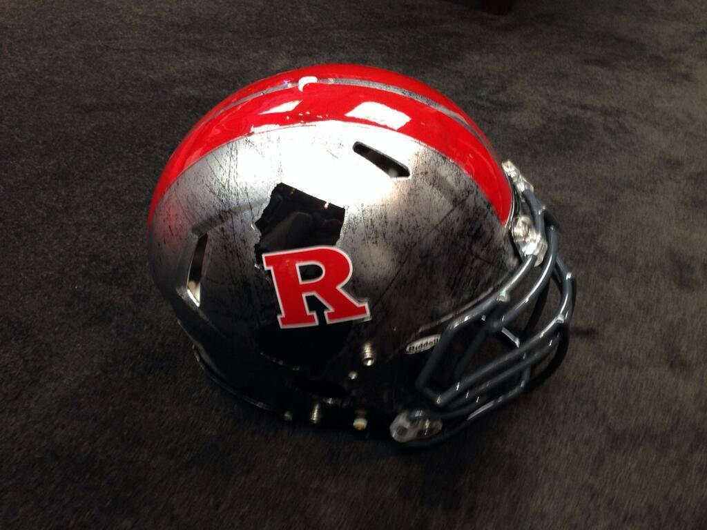 Rutgersscarlet Knights Helm Wallpaper