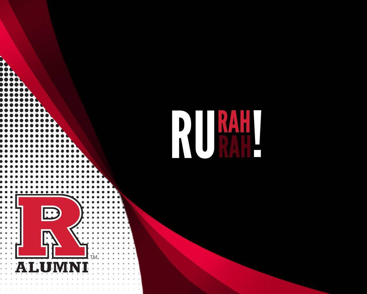 Tapet med Rutgers Sports Teams Logo: Fremhæv det berømte Rutgers sportsholds logo ved at have det på din computer eller mobil. Wallpaper
