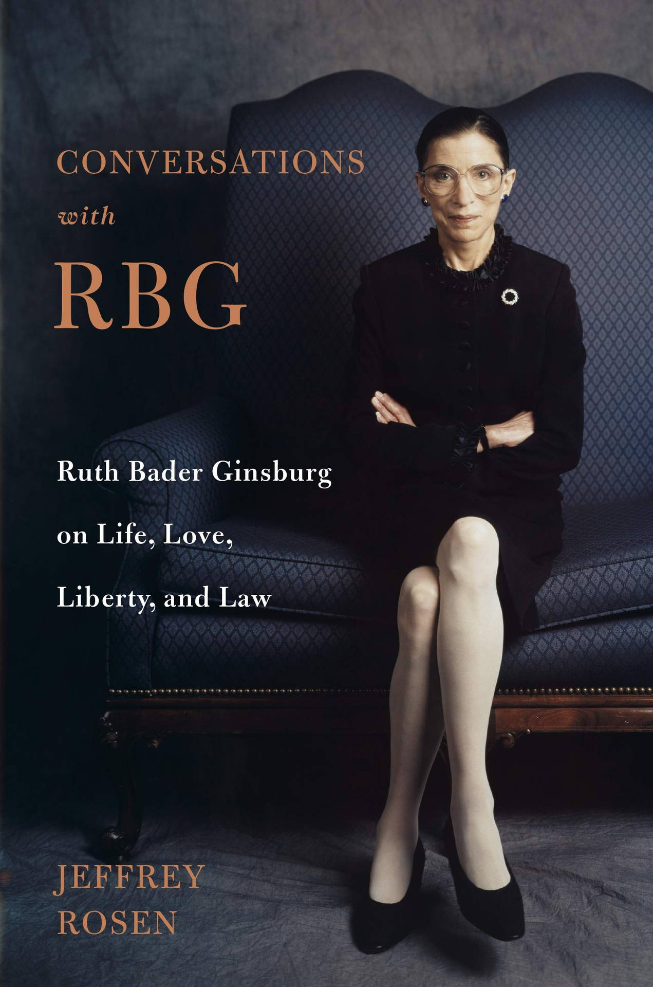 Ruth Bader Ginsburg Magazine Cover Photograph Wallpaper