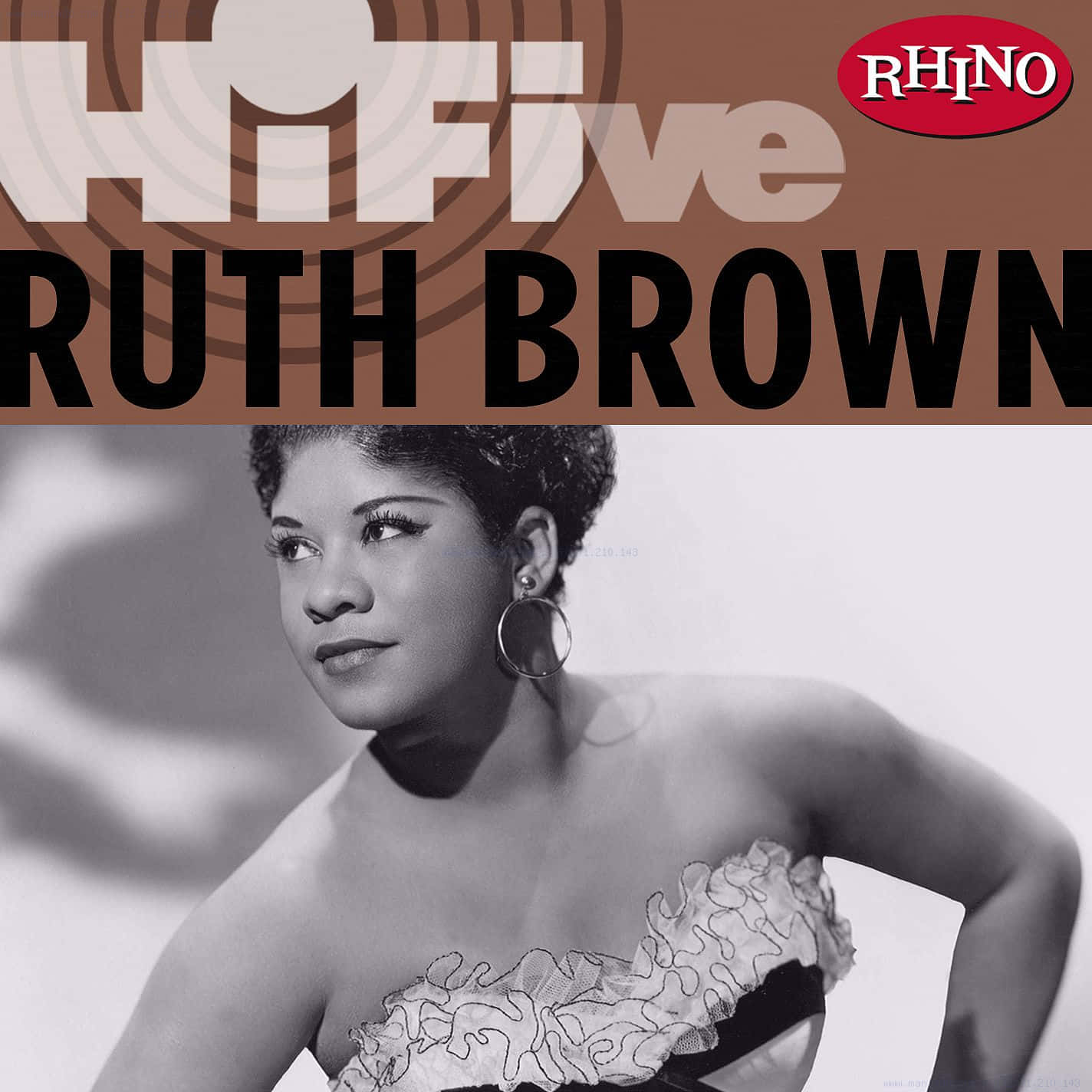 Ruth Brown in the Rhino Hi-Five Album Cover Wallpaper