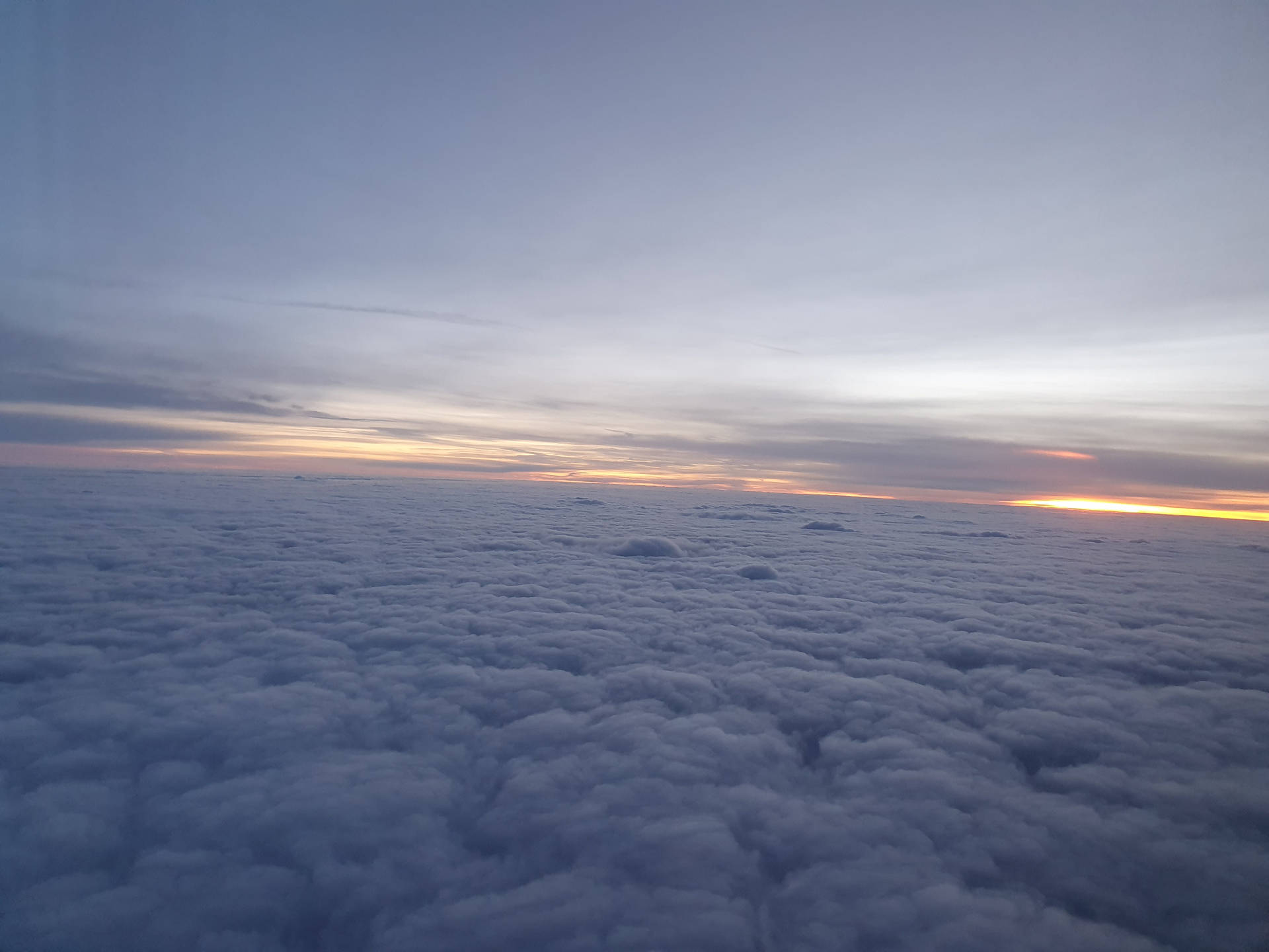 Ruanda Mare Di Nuvole Sfondo