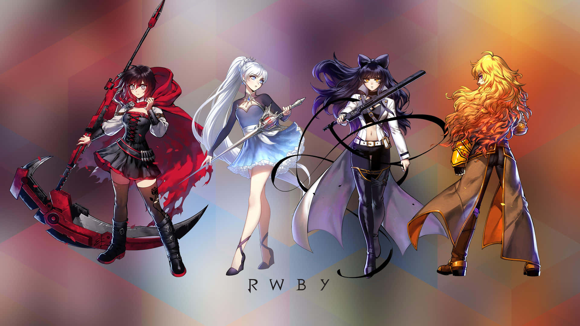 Determination&Strength: Get ready for an unforgettable journey with Team RWBY!