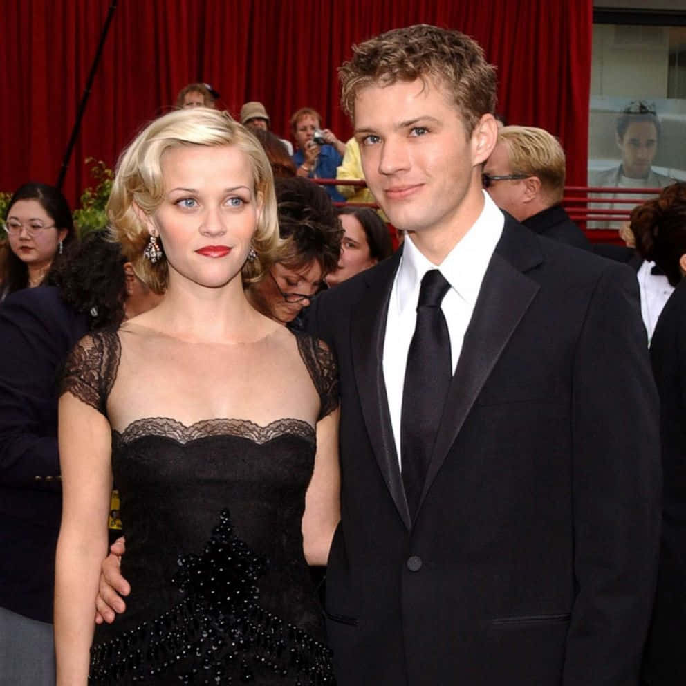 Ryan Phillippe Reese Witherspoon Red Carpet Wallpaper