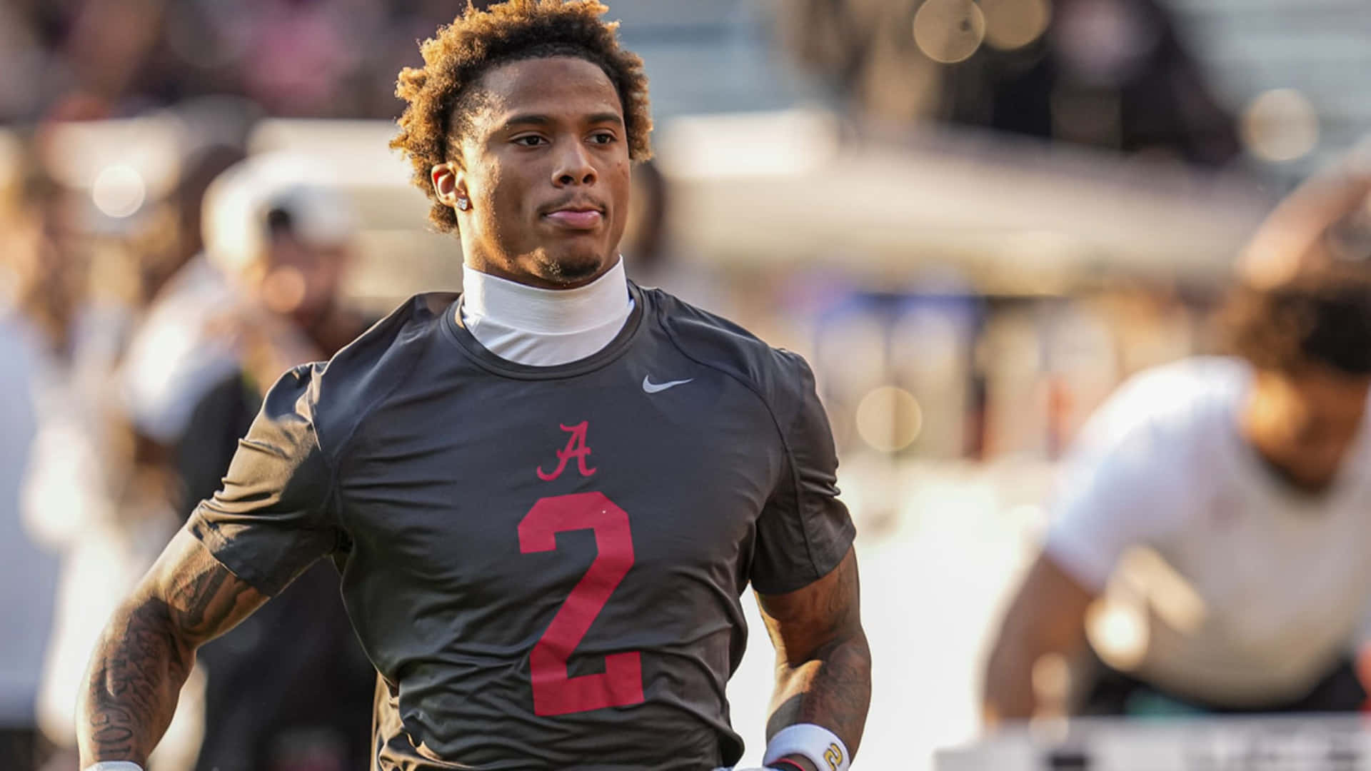 Ryan Williams Estrella Del Fútbol De Alabama Fondo de pantalla