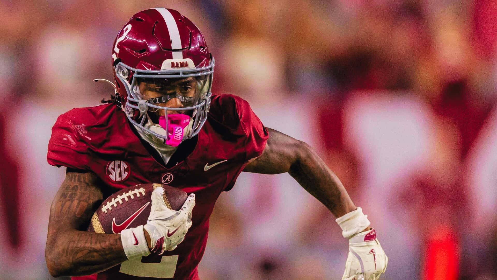 Acción De Fútbol De Ryan Williams Fondo de pantalla