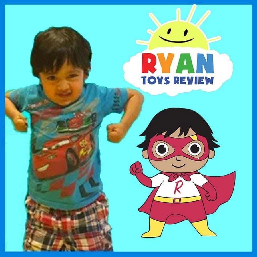 Ryan's World Toys Review Tapet: Se det seneste udvalg af Ryan's World-spil! Wallpaper