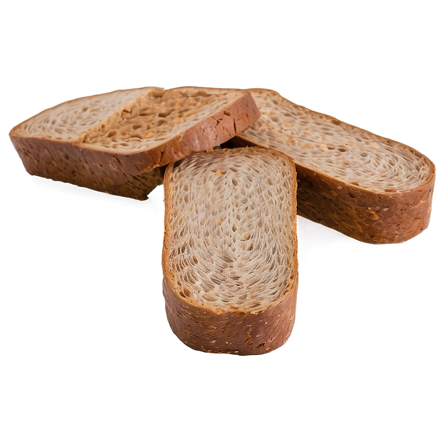 Rye Bread Slice Png 06132024 PNG