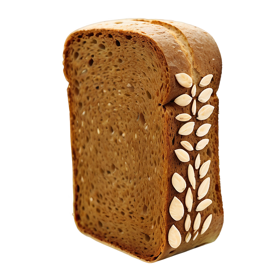 Rye Bread Slice Png 06132024 PNG