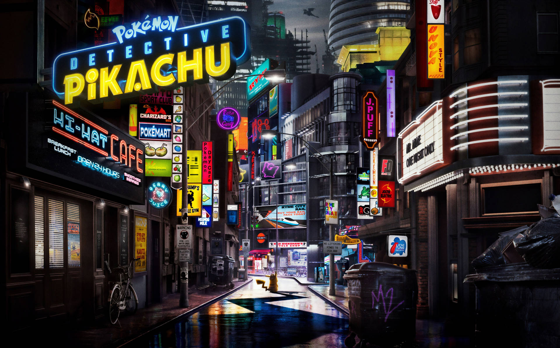 Ryme City In Detective Pikachu