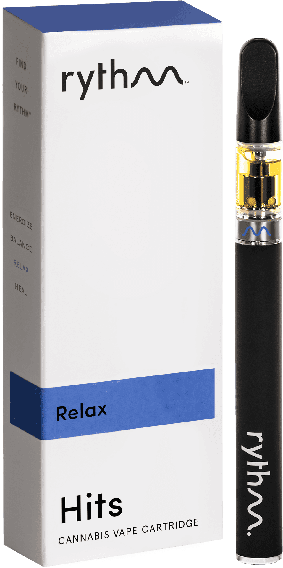 Rythm Relax Cannabis Vape Cartridge PNG