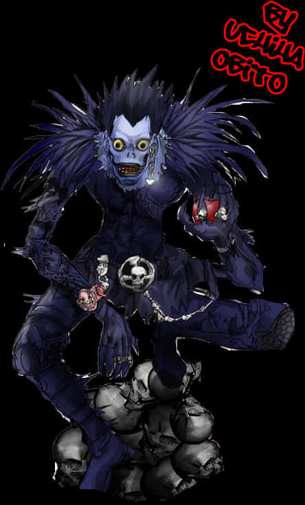 Download Ryuk Death Note Anime Character | Wallpapers.com