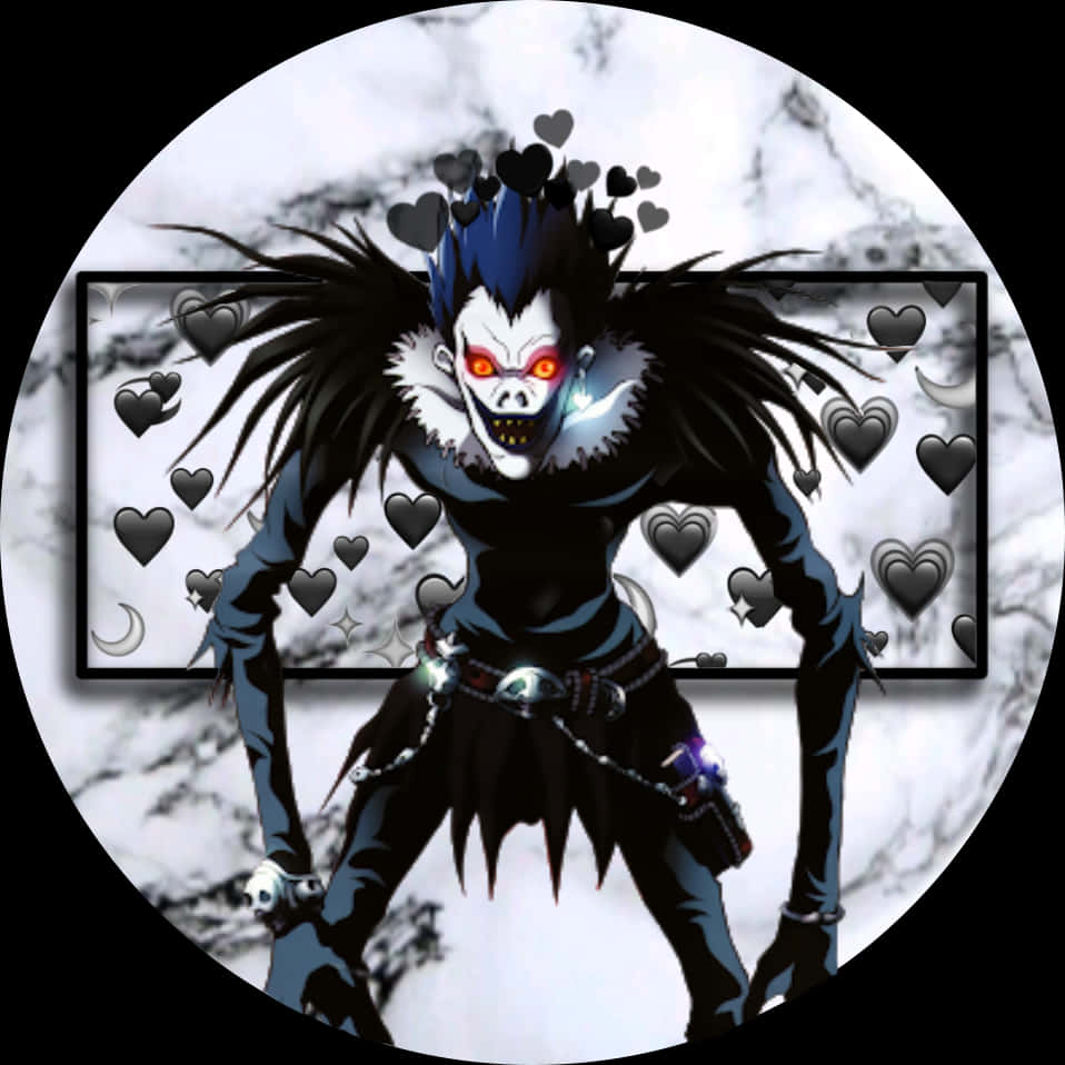 Ryuk Death Note Anime Character PNG