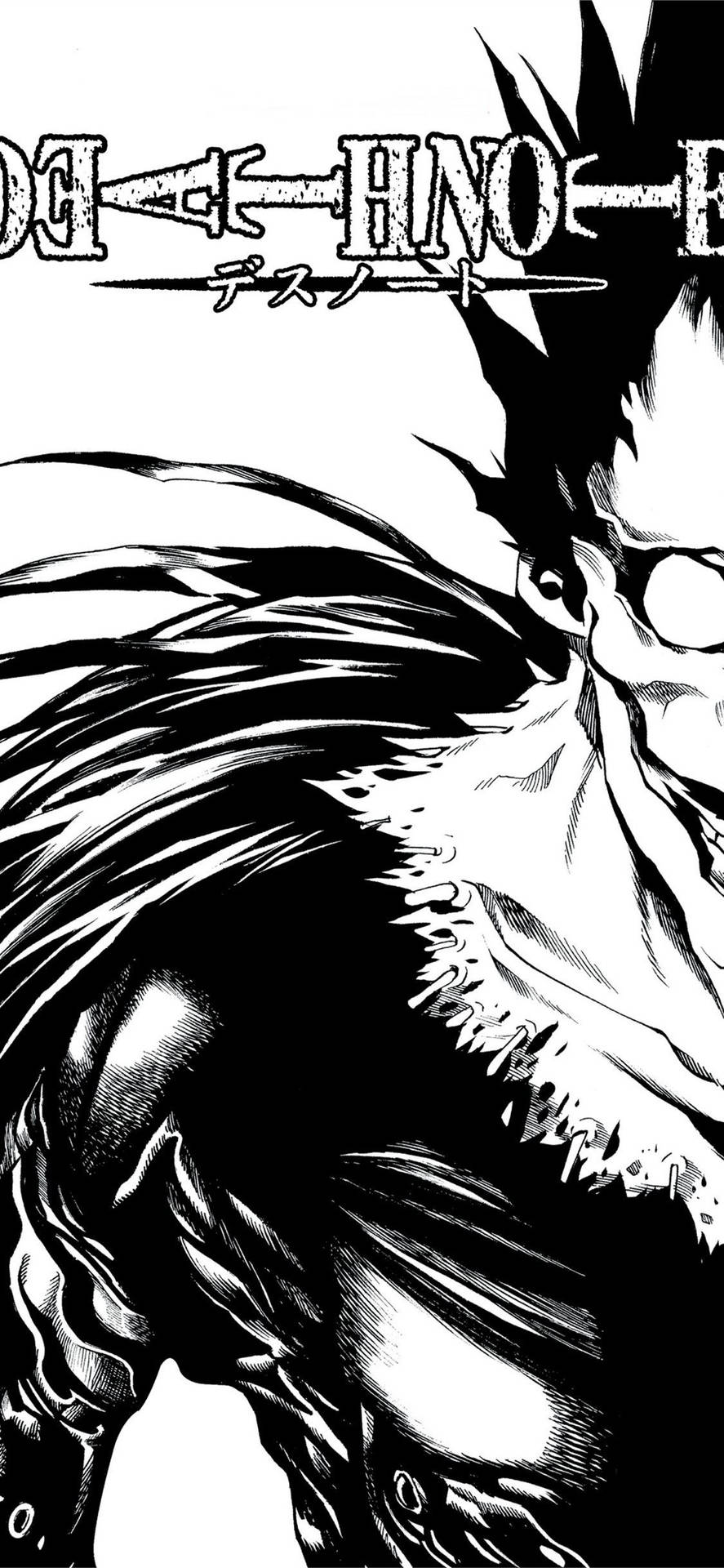 Ryuk From Book 1 Of Death Note iPhone Wallpaper