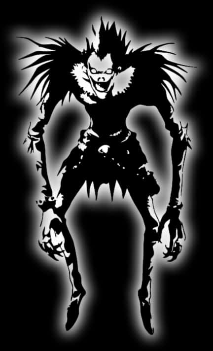 Ryuk Silhouette Death Note PNG