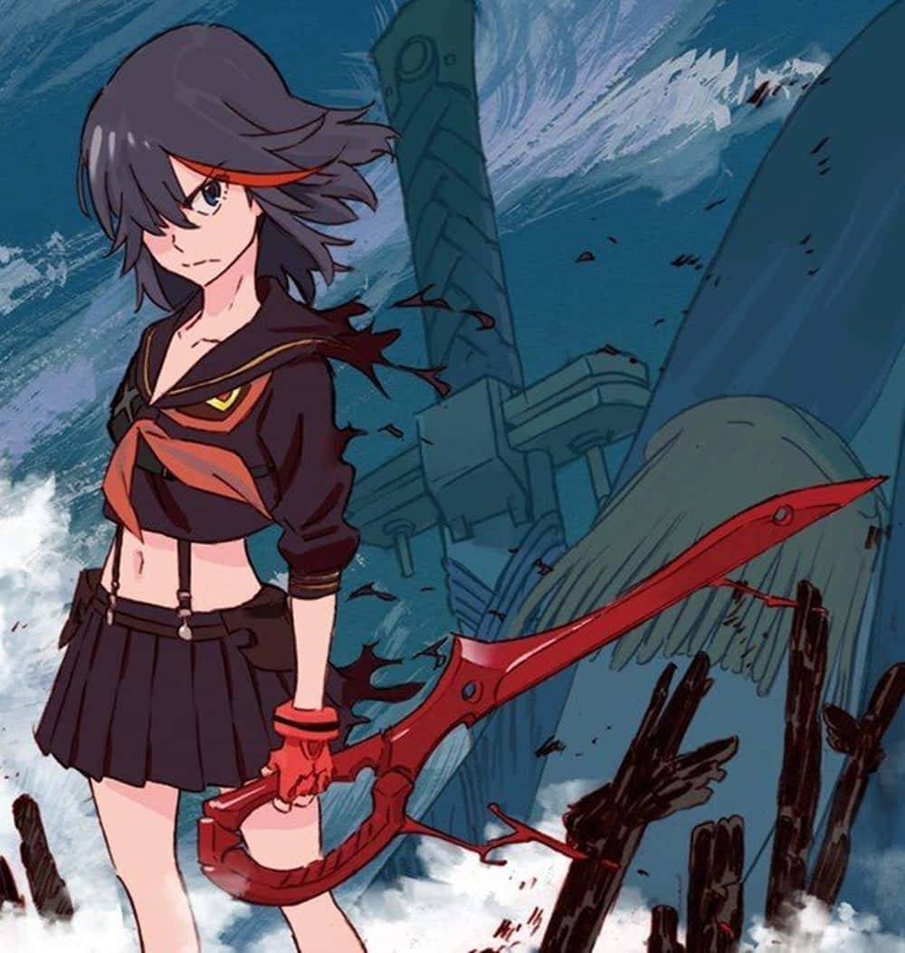 Fondode Pantalla Épico De Ryuko Matoi Fondo de pantalla