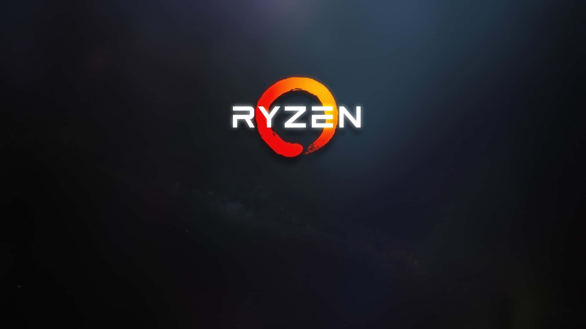 Ryzen Logo Dark Background Wallpaper