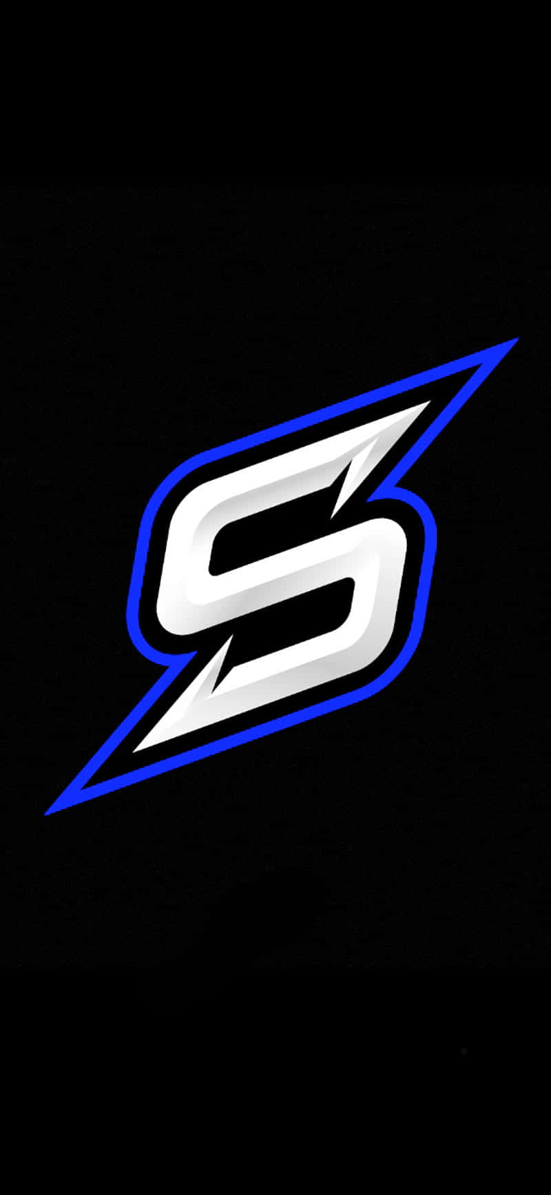 S Logo On A Black Background