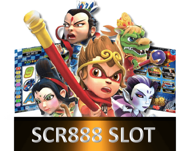 S C R888 Slot Game Characters PNG