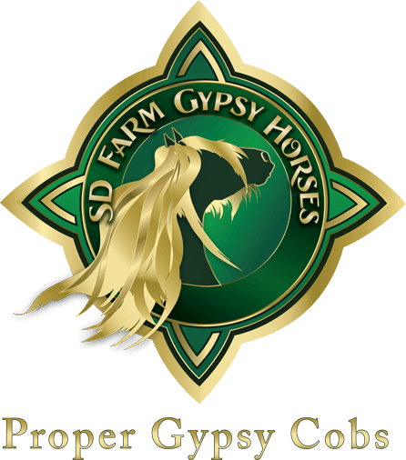 S D Farm Gypsy Horses Logo PNG