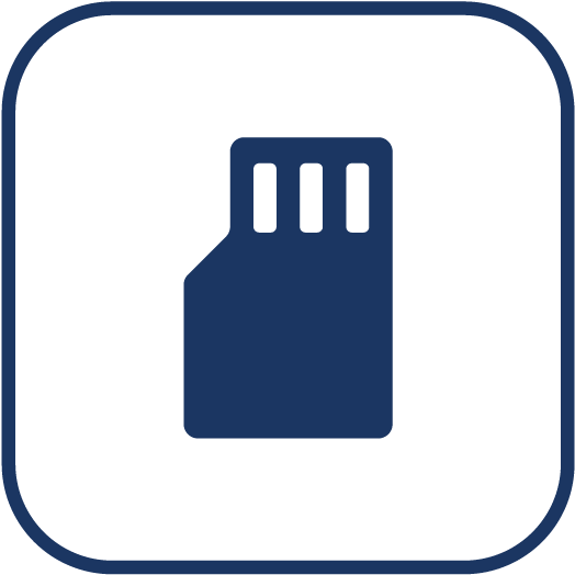 S D Memory Card Icon PNG